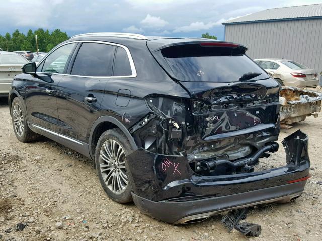 2LMTJ6LR6GBL87850 - 2016 LINCOLN MKX RESERV BLACK photo 3