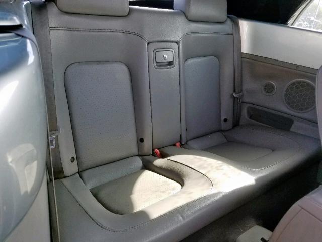 3VWCK21Y63M326889 - 2003 VOLKSWAGEN NEW BEETLE ვერცხლისფერი ფოტო 6