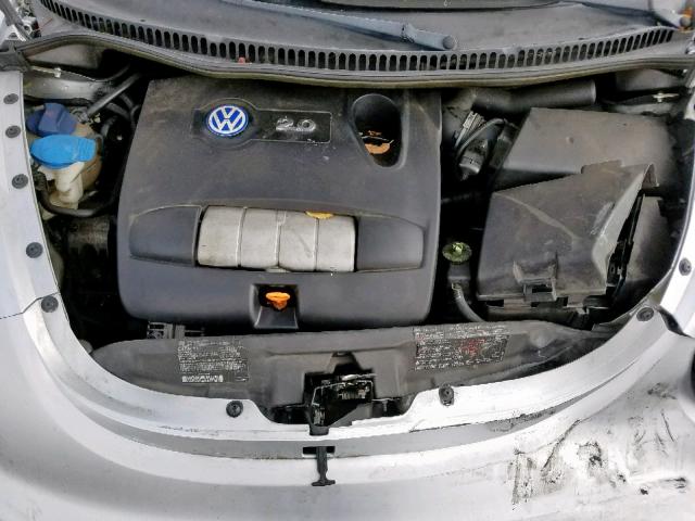 3VWCK21Y63M326889 - 2003 VOLKSWAGEN NEW BEETLE ვერცხლისფერი ფოტო 7