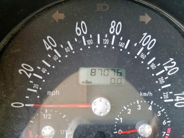 3VWCK21Y63M326889 - 2003 VOLKSWAGEN NEW BEETLE ვერცხლისფერი ფოტო 8