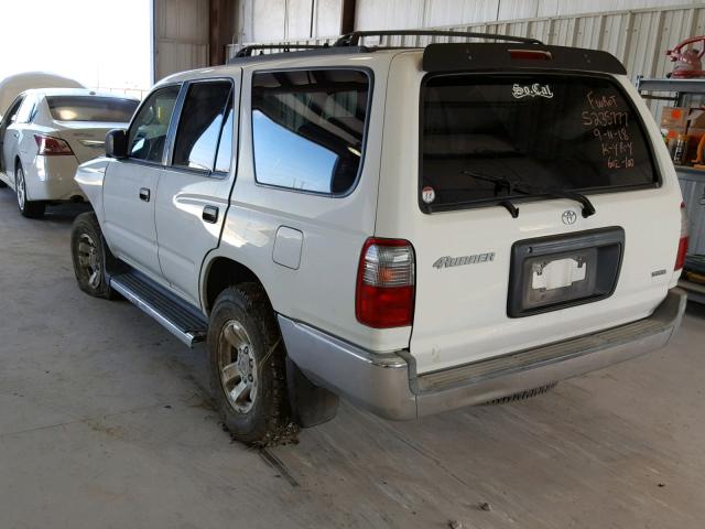 JT3GM84R1Y0066146 - 2000 TOYOTA 4RUNNER WHITE photo 3