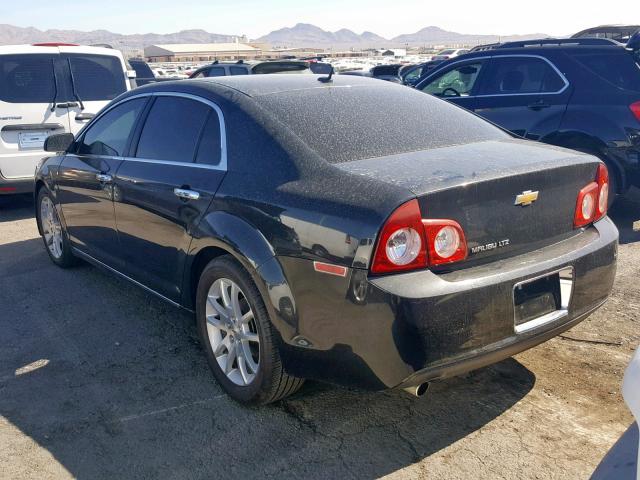 1G1ZE5E15BF134633 - 2011 CHEVROLET MALIBU LTZ 黑色 照片 3