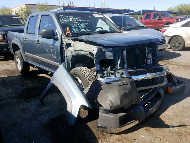 1GCDT136568191794 - 2006 CHEVROLET COLORADO BLUE photo 1