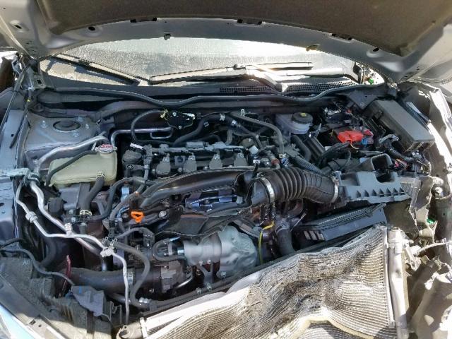 JHMFC1F7XJX028990 - 2018 HONDA CIVIC EXL 灰色 照片 7