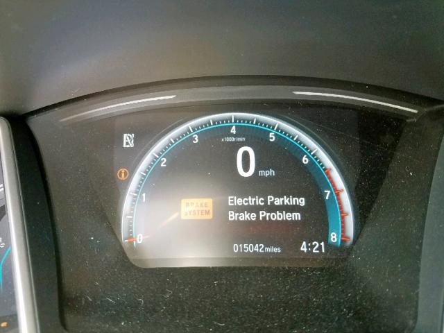 JHMFC1F7XJX028990 - 2018 HONDA CIVIC EXL 灰色 照片 8