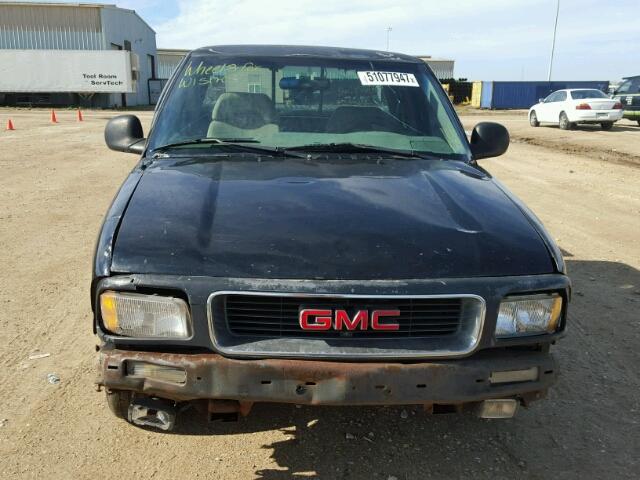 1GTCS19Z9SK530022 - 1995 GMC SONOMA BLACK photo 10