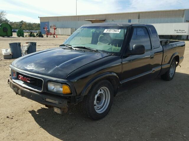 1GTCS19Z9SK530022 - 1995 GMC SONOMA BLACK photo 2