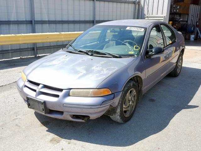 1B3EJ56H2VN592946 - 1997 DODGE STRATUS ES BLUE photo 2