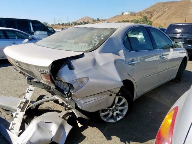 JTHBF30G530125617 - 2003 LEXUS ES 300 BEIGE photo 4