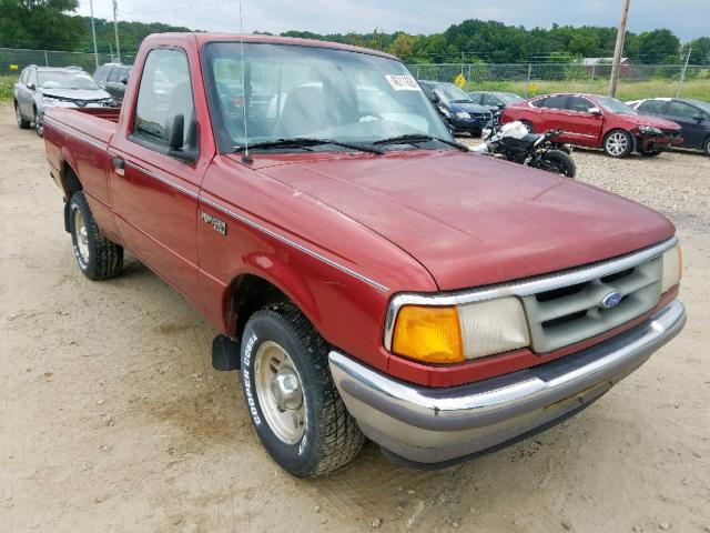 1FTCR10A5VUA09035 - 1997 FORD RANGER RED photo 1