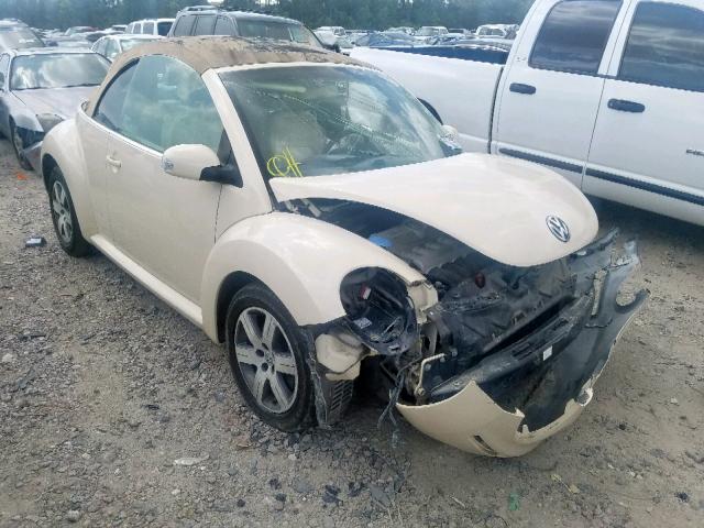 3VWRF31Y96M319525 - 2006 VOLKSWAGEN NEW BEETLE თეთრი ფოტო 1