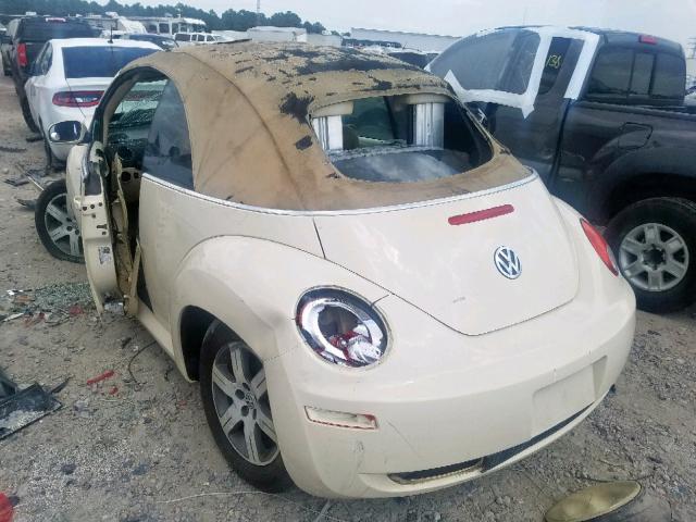 3VWRF31Y96M319525 - 2006 VOLKSWAGEN NEW BEETLE თეთრი ფოტო 3