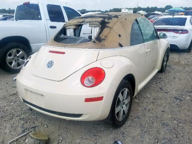 3VWRF31Y96M319525 - 2006 VOLKSWAGEN NEW BEETLE თეთრი ფოტო 4