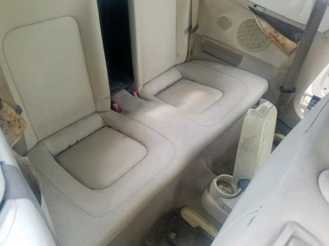 3VWRF31Y96M319525 - 2006 VOLKSWAGEN NEW BEETLE თეთრი ფოტო 6