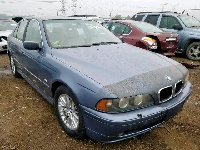 WBADT63442CH96537 - 2002 BMW 530 I AUTO BLUE photo 1