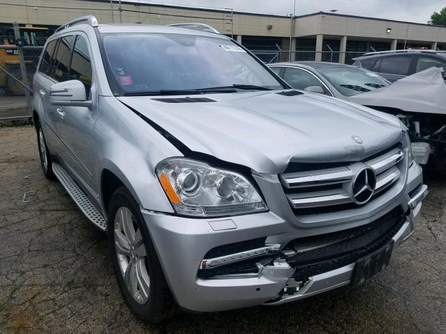 4JGBF7BE6CA773719 - 2012 MERCEDES-BENZ GL 450 4MA SILVER photo 1