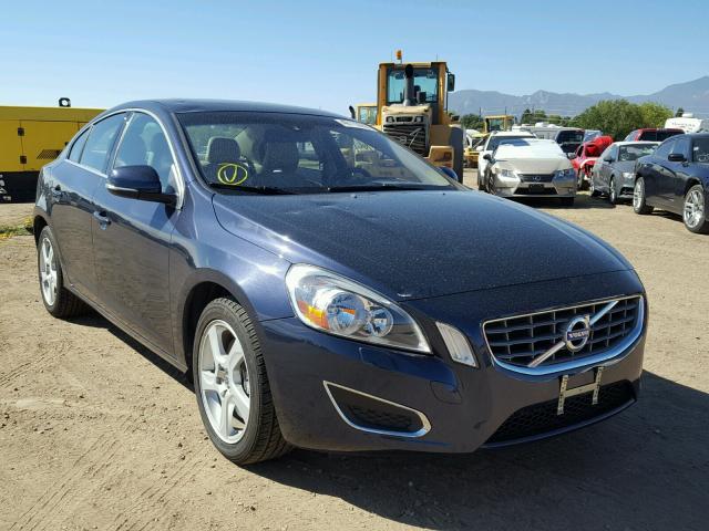 YV1612FH0D1230115 - 2013 VOLVO S60 T5 BLUE photo 1