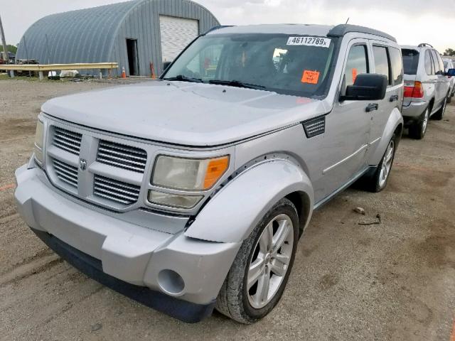 1D4PT4GX1BW589949 - 2011 DODGE NITRO HEAT SILVER photo 2