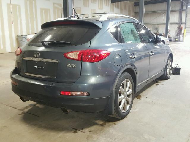 JNKAJ09F38M359287 - 2008 INFINITI EX35 BASE GRAY photo 4
