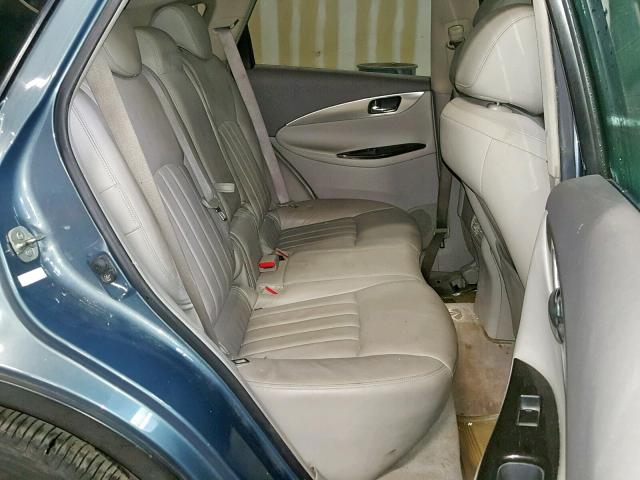 JNKAJ09F38M359287 - 2008 INFINITI EX35 BASE GRAY photo 6