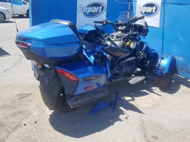 2BXREDD23JV000732 - 2018 CAN-AM SPYDER ROA BLUE photo 4