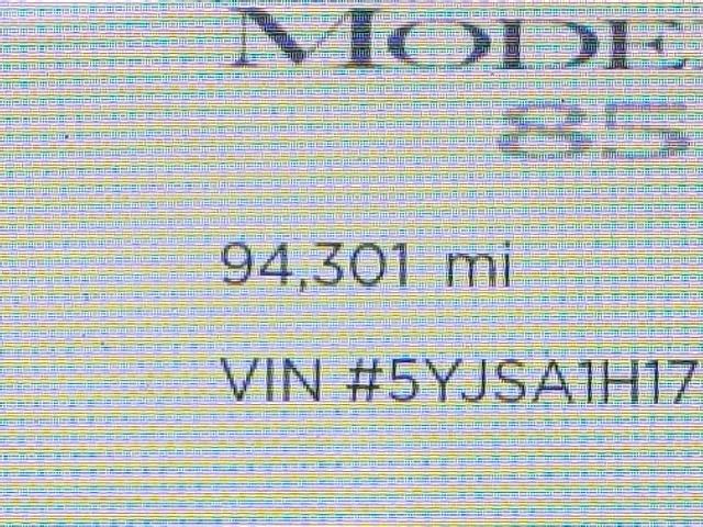 5YJSA1H17EFP39710 - 2014 TESLA MODEL S أحمر صورة 8