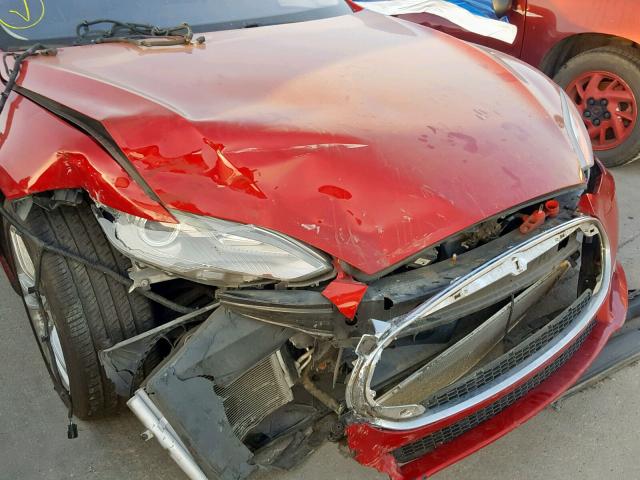 5YJSA1H17EFP39710 - 2014 TESLA MODEL S أحمر صورة 9