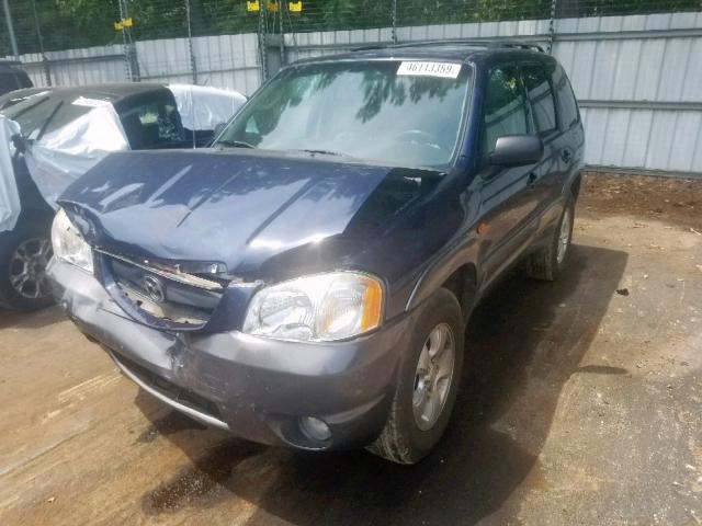 4F2CZ06103KM18960 - 2003 MAZDA TRIBUTE ES 蓝色 照片 2