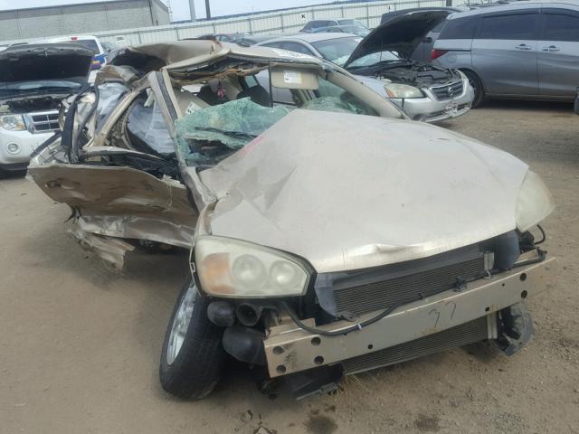 1G1ZT54825F270386 - 2005 CHEVROLET MALIBU LS 棕色 照片 1