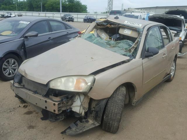 1G1ZT54825F270386 - 2005 CHEVROLET MALIBU LS 棕色 照片 2