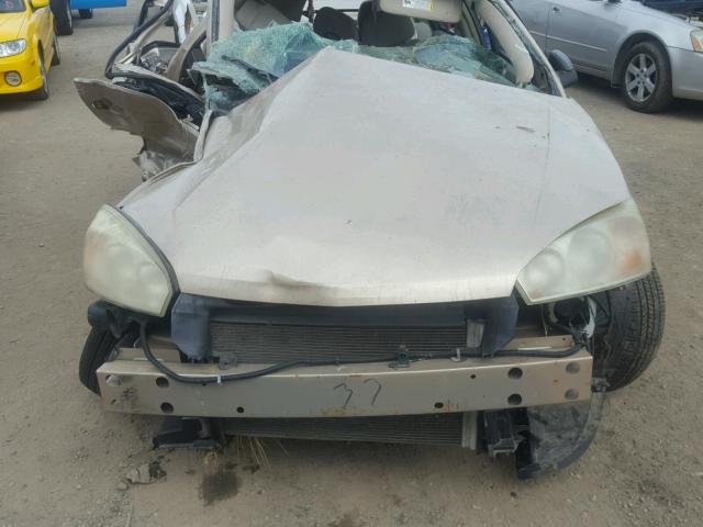 1G1ZT54825F270386 - 2005 CHEVROLET MALIBU LS 棕色 照片 7