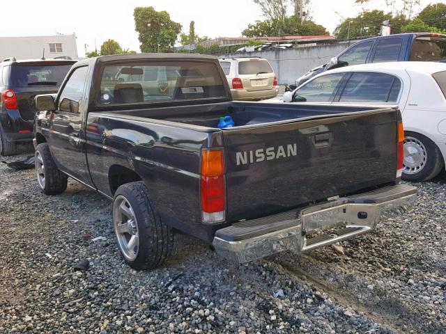 1N6SD11S6PC381992 - 1993 NISSAN TRUCK SHOR BLACK photo 3