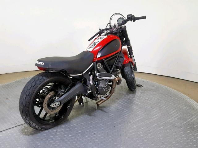 ML015ANM3HT011091 - 2017 DUCATI SCRAMBLER RED photo 8