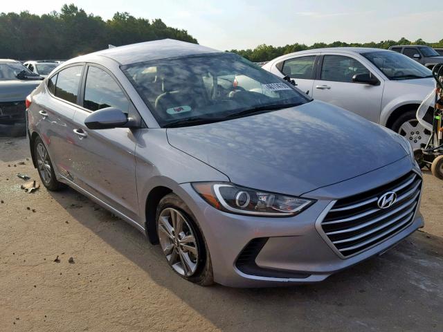 5NPD84LF6HH080033 - 2017 HYUNDAI ELANTRA SILVER photo 1