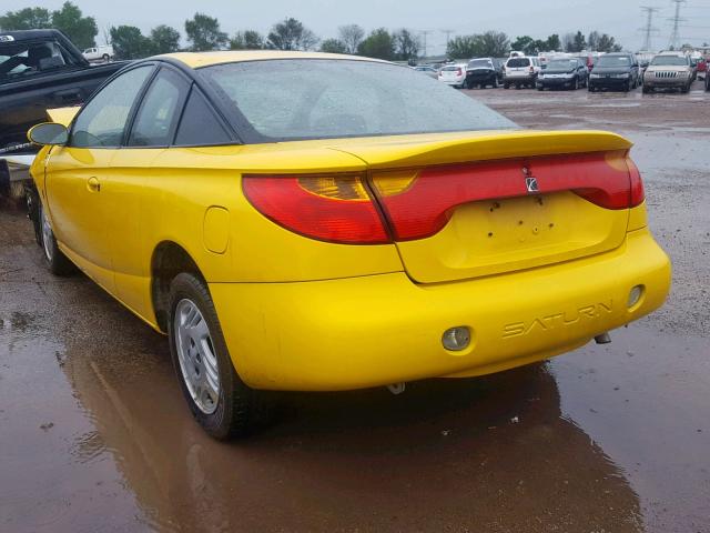 1G8ZR12761Z303532 - 2001 SATURN SC2 YELLOW photo 3