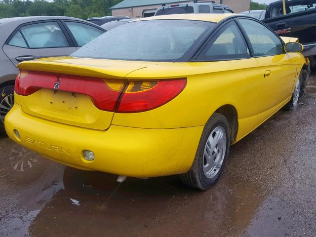 1G8ZR12761Z303532 - 2001 SATURN SC2 YELLOW photo 4