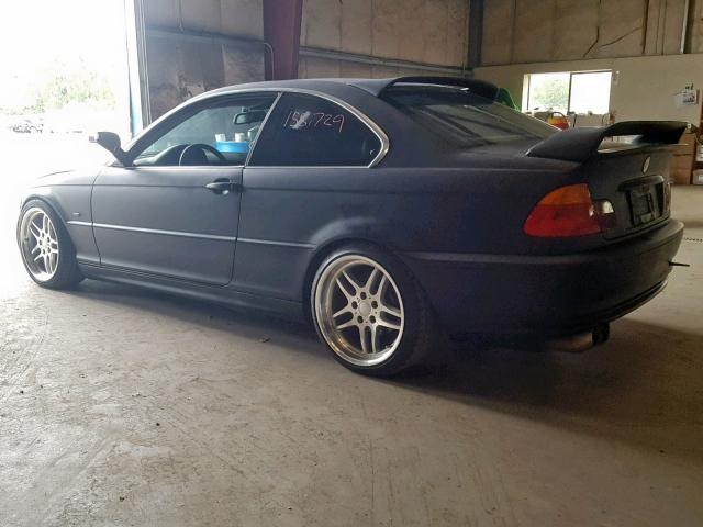 WBABM3347YJN63188 - 2000 BMW 323 CI BLACK photo 3