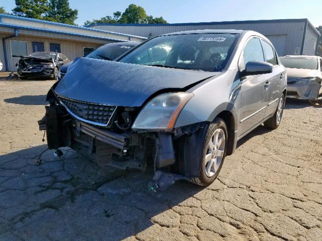 3N1AB61E17L661337 - 2007 NISSAN SENTRA 2.0 GRAY photo 2