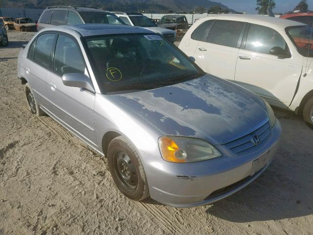 2HGES25753H560244 - 2003 HONDA CIVIC EX SILVER photo 1