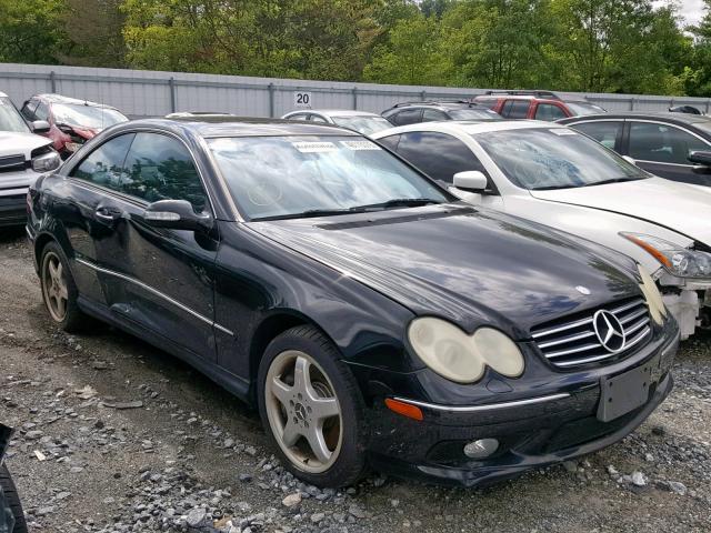 WDBTJ75J34F110871 - 2004 MERCEDES-BENZ CLK 500 BLACK photo 1