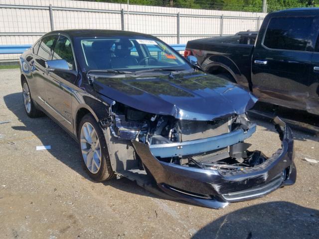 2G1125S35J9150270 - 2018 CHEVROLET IMPALA PRE BLUE photo 1