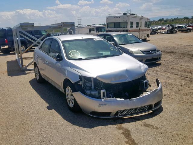 KNAFU4A29C5511457 - 2012 KIA FORTE EX SILVER photo 1