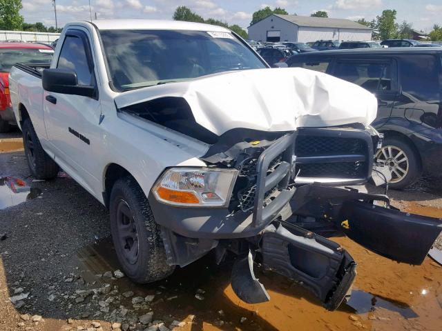 3C6JD6AP5CG201214 - 2012 DODGE RAM 1500 S WHITE photo 1