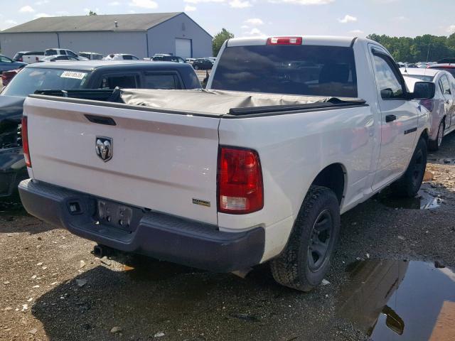 3C6JD6AP5CG201214 - 2012 DODGE RAM 1500 S WHITE photo 4