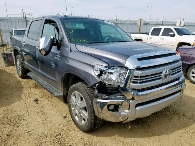 5TFAY5F18FX429994 - 2015 TOYOTA TUNDRA CRE GRAY photo 1