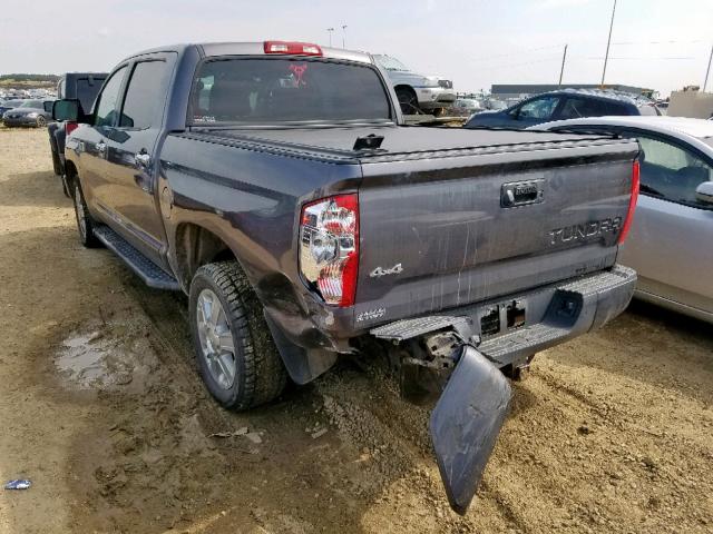 5TFAY5F18FX429994 - 2015 TOYOTA TUNDRA CRE GRAY photo 3