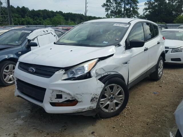 1FMCU0F78DUA35630 - 2013 FORD ESCAPE S WHITE photo 2