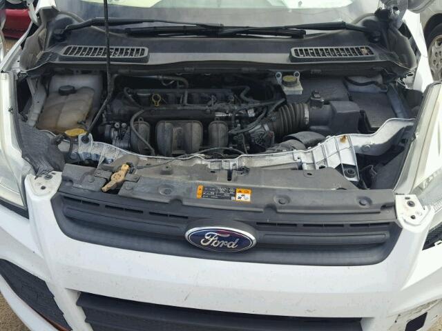 1FMCU0F78DUA35630 - 2013 FORD ESCAPE S WHITE photo 7