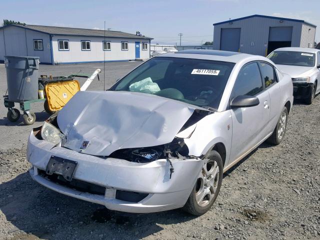1G8AM12F94Z170742 - 2004 SATURN ION LEVEL SILVER photo 2