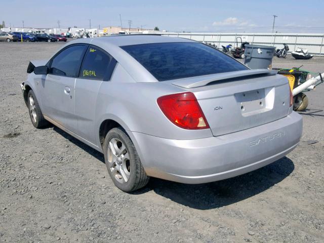1G8AM12F94Z170742 - 2004 SATURN ION LEVEL SILVER photo 3